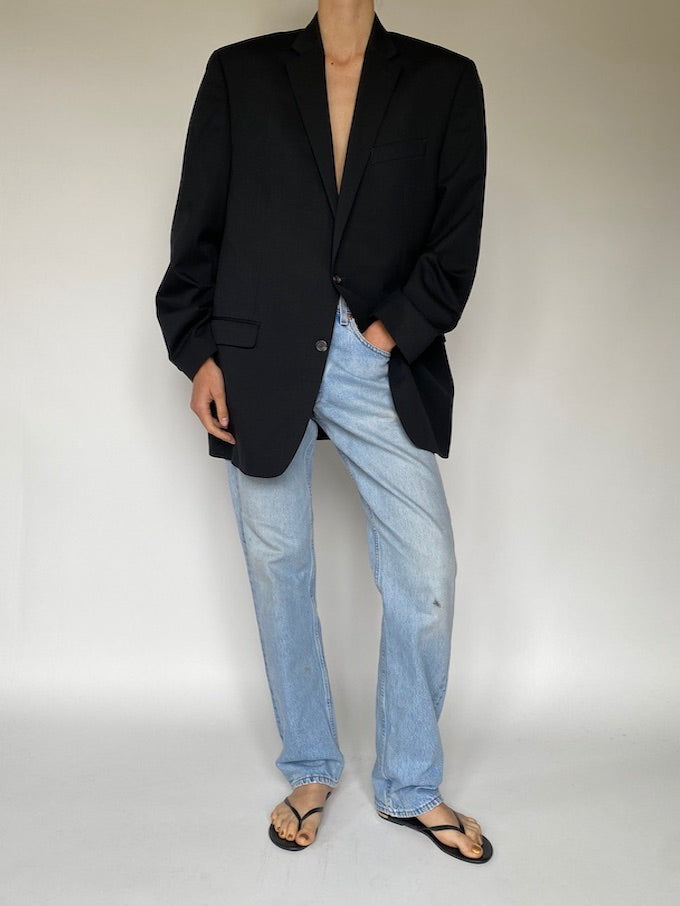Vintage blazer in black 5614