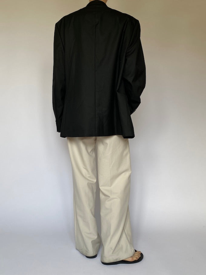 Vintage oversized Tommy Hilfiger blazer in black 5558