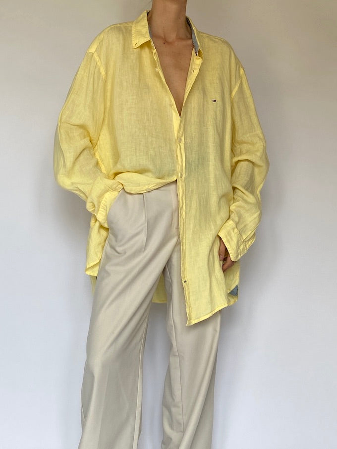 Vintage Tommy Hilfiger linen shirt 5547