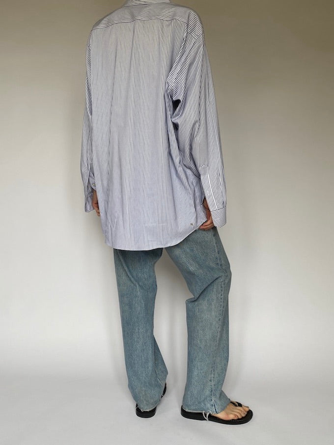 Vintage oversized striped shirt 5510