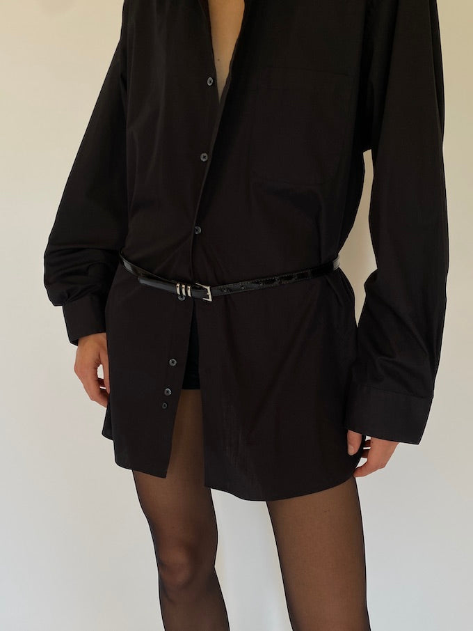 Vintage oversized black shirt 5711