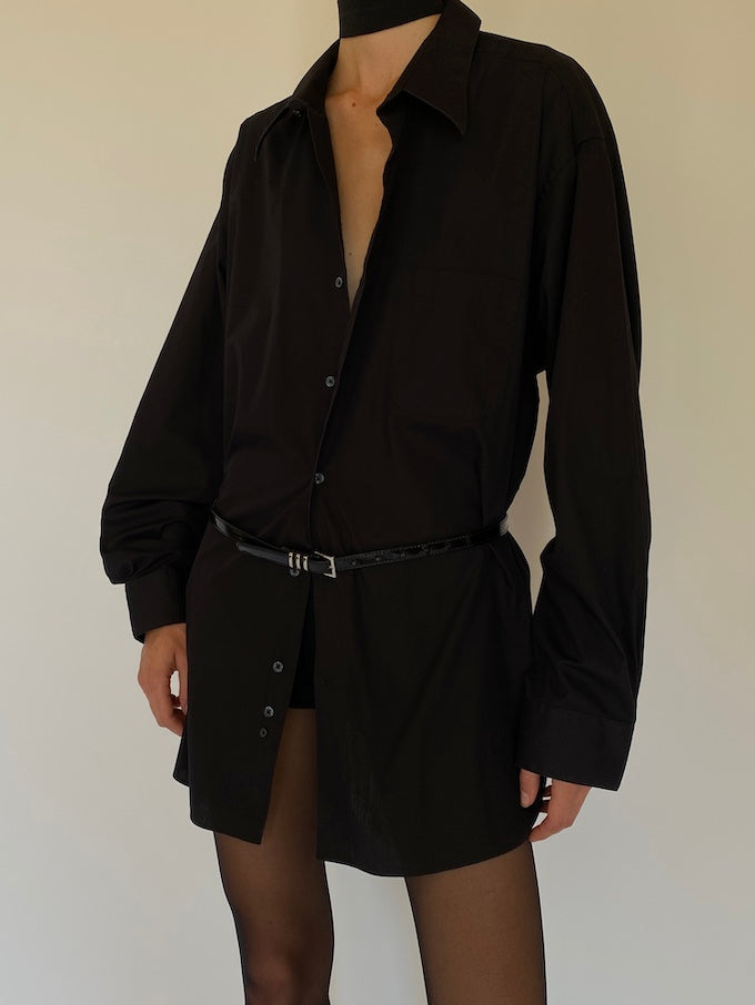 Vintage oversized black shirt 5711