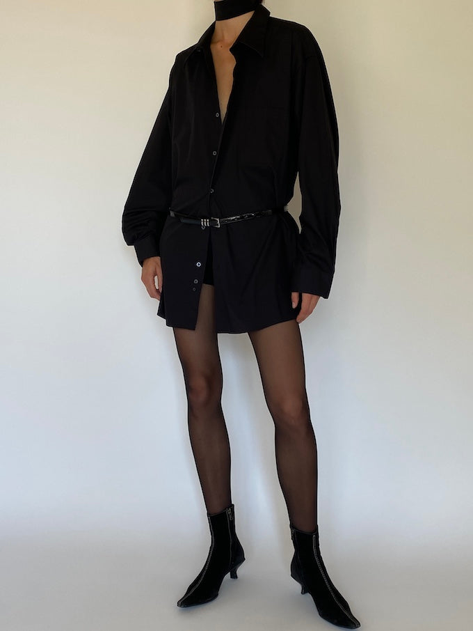 Vintage oversized black shirt 5711