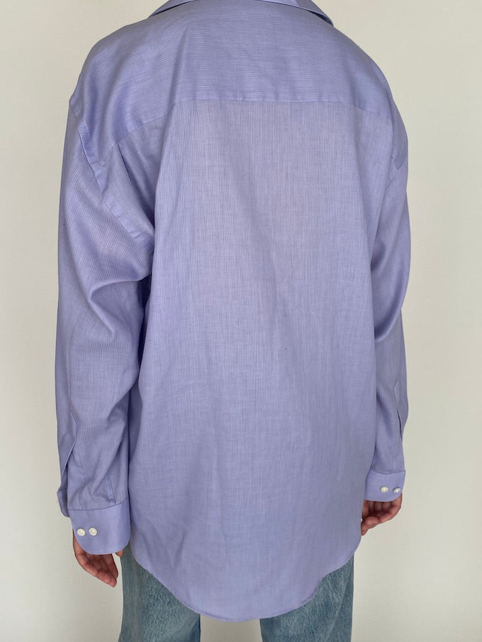 Vintage blue Yves Saint Laurent shirt 5676