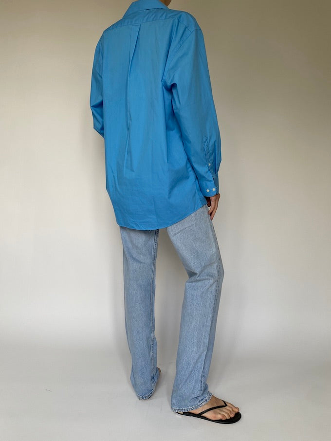 Vintage blue shirt 5251