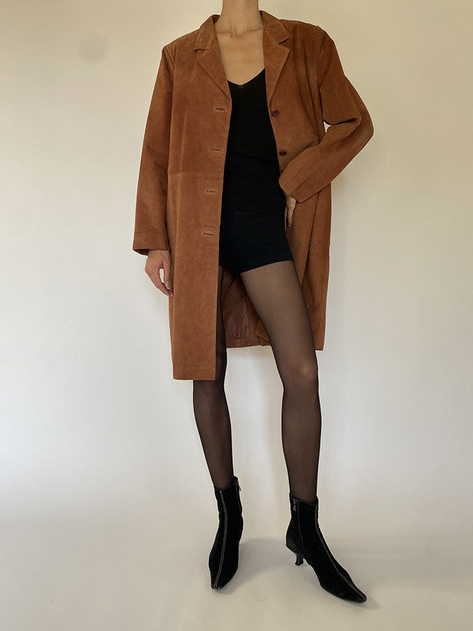 Vintage suede leather jacket 5747