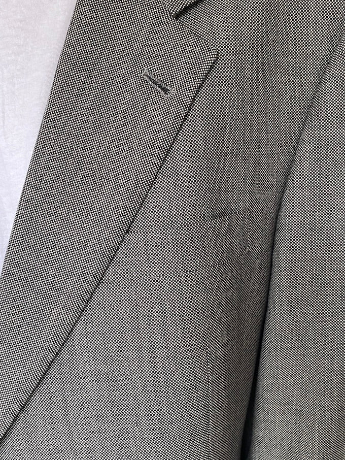Vintage oversized blazer in grey 5577