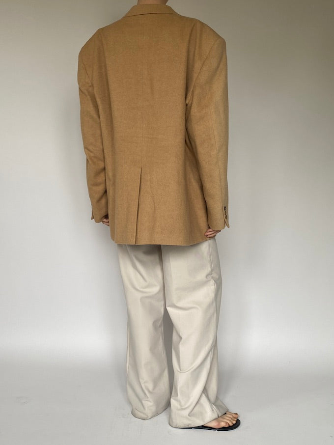 Vintage oversized blazer in camelhair 5624