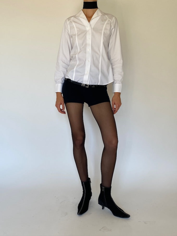 Vintage shirt in white 5685