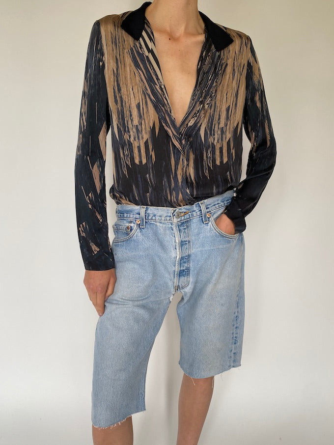 Vintage silk blouse 3910