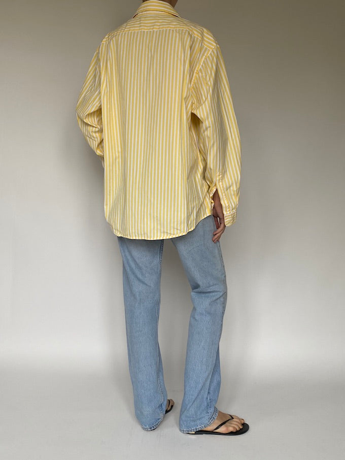 Vintage striped oversized shirt 5609