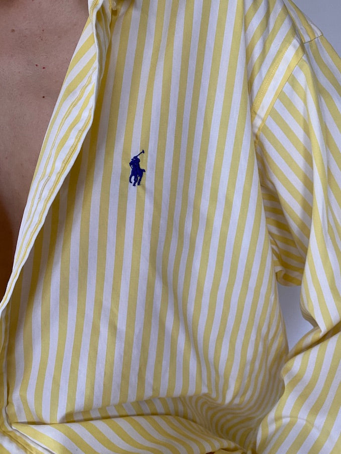 Vintage oversized striped Ralph Lauren shirt 5634