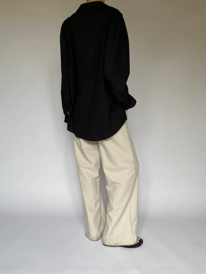 Vintage black oversized shirt 5534