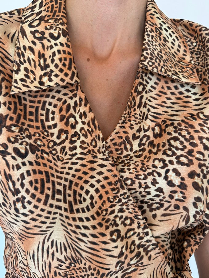 Vintage animal printed tank 3402