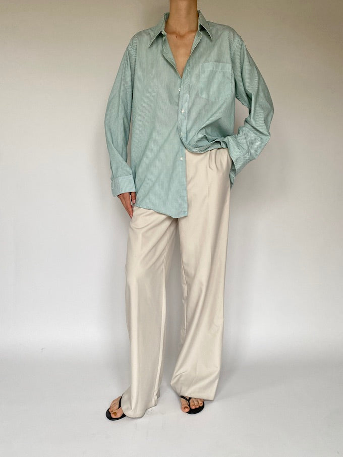 Vintage pinstriped Christian Dior shirt 5630