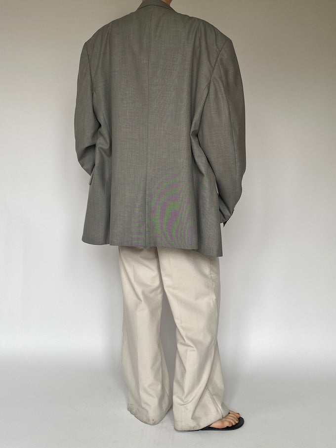 Vintage oversized blazer in grey 5567
