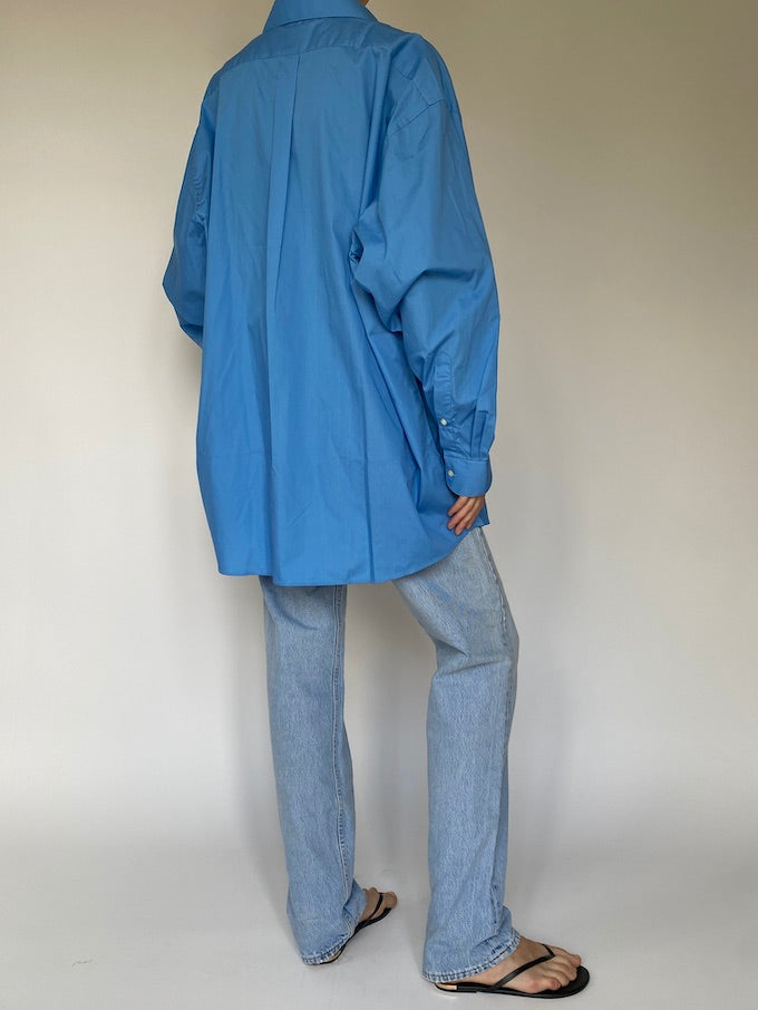 Vintage blue shirt 5254