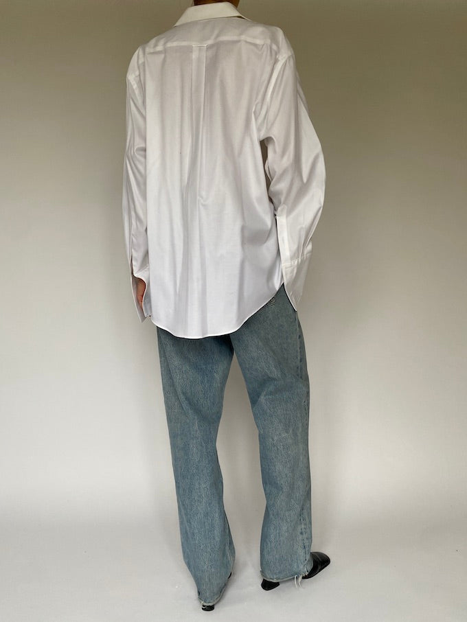 Vintage oversized white shirt 5328