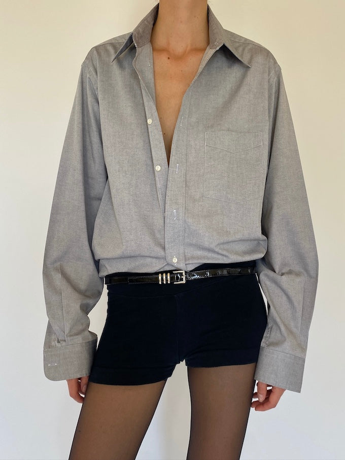Vintage shirt in grey 5743