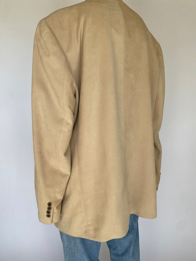 Vintage oversized beige blazer 5580