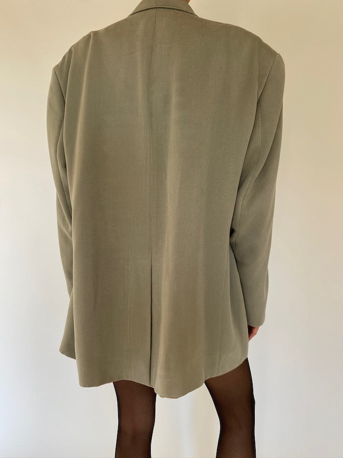 Vintage oversized blazer in beige 5702