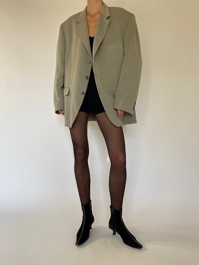 Vintage oversized blazer in beige 5702