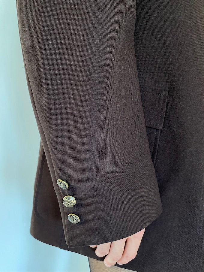 Vintage blazer in brown 5691