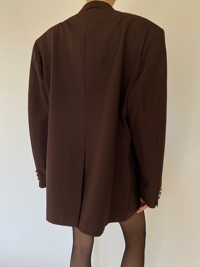 Vintage blazer in brown 5691